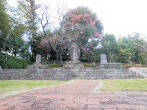 三浦按針の墓(崎方公園内)