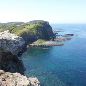 大バエ灯台からの景色