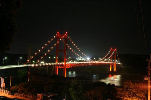 夜平戸大橋