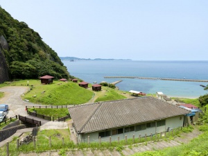 半元キャンプ場_海