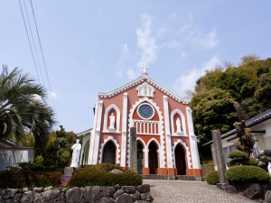 カトリック宝亀教会遠景