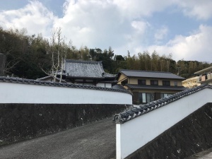 本成寺　塀